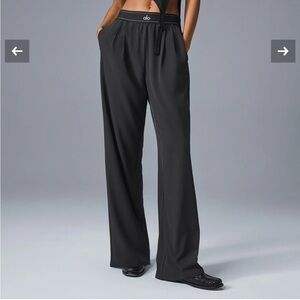 NWT Alo Suit Up Trouser (long)